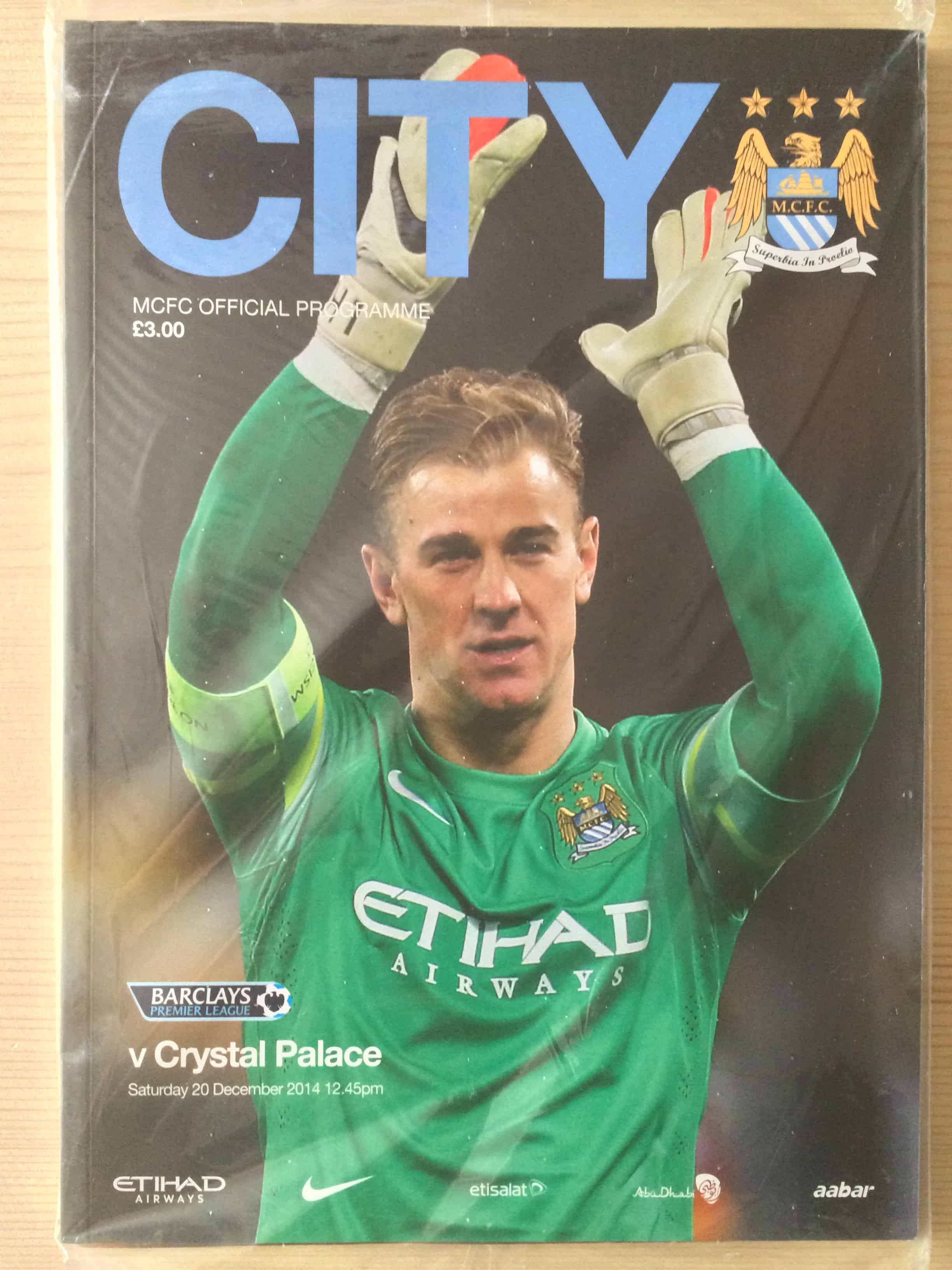 Manchester City FC v Crystal Palace FC